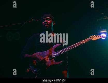 Virginia Beach, VIRGINIA, USA. 5. Sep, 2015. AMERICAN MUSIC FESTIVAL bringt Jamician Reggae-Band THE WAILERS an den Strand in VIRGINIA BEACH, VIRGINIA am 5. September 2015. © Jeff Moore 2015 © Jeff Moore/ZUMA Draht/Alamy Live News Stockfoto