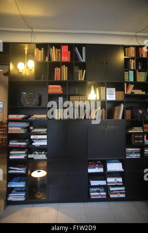 Die Lobby des Alexandra Hotel, Copenhagen, Stockfoto