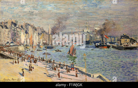 Claude Monet - Hafen von Le Havre 13 Stockfoto