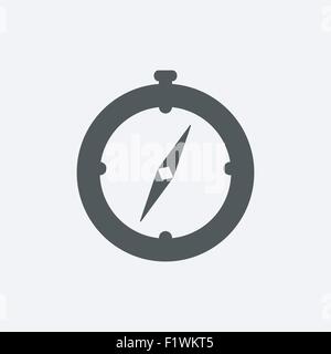 Kompass-Symbol Stock Vektor