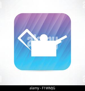 Wasserkocher-Symbol Stock Vektor