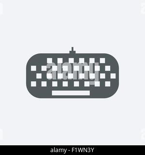 Computer-Tastatur Symbol Stock Vektor