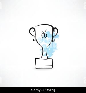 Pokal-Sieger-Symbol Stock Vektor