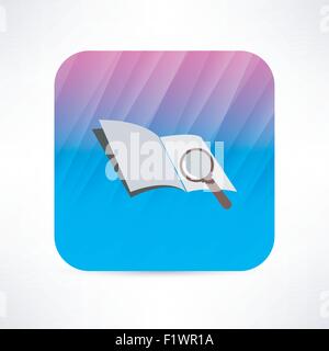 Buchen Sie Symbol Stock Vektor