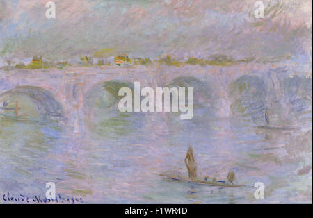 Claude Monet - Waterloo Bridge in London Stockfoto