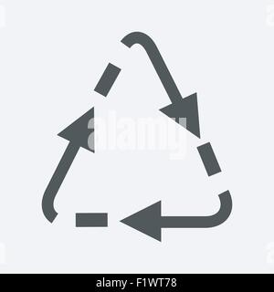 Vektor-Recycling-symbol Stock Vektor