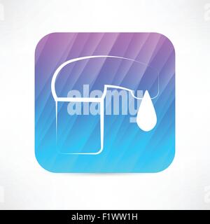 Wasserhahn Symbol Stock Vektor