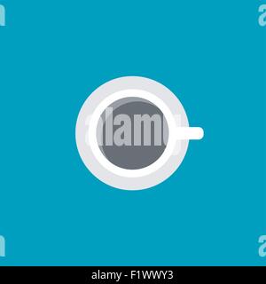 Tasse Kaffee-Symbol Stock Vektor