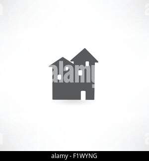 Home-Vektor-icons Stock Vektor