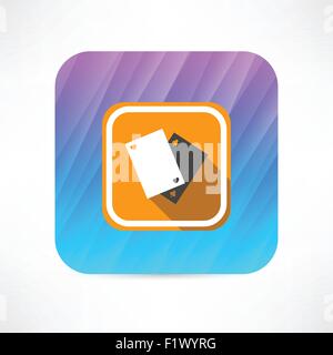 Spielkarten-Symbol Stock Vektor