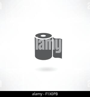 WC-Papier Stock Vektor