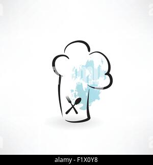 Koch-Hut-Symbol Stock Vektor