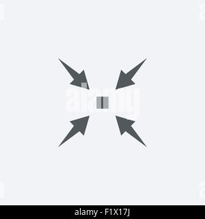 Pfeil-Symbol Stock Vektor