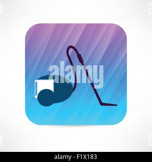 Staubsauger-Symbol Stock Vektor