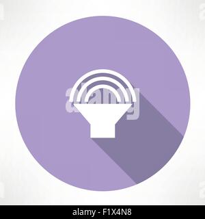 Lautsprecher-Lautstärke-Symbol Stock Vektor