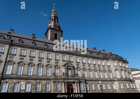 Christianborg Palast des Parlaments Kopenhagen, Dänemark Stockfoto