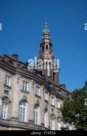 Christianborg Palast des Parlaments Kopenhagen, Dänemark Stockfoto