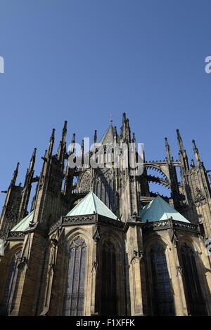 St.-Veits-Dom in Prag, Tschechische Republik, Europa Stockfoto