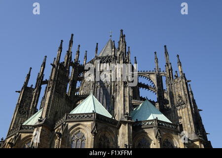 St.-Veits-Dom in Prag, Tschechische Republik, Europa Stockfoto