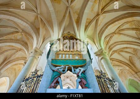 Frankreich, Yonne, ehemalige Zisterzienser-Abtei von Pontigny Stockfoto