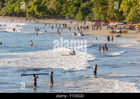 Costa Rica, Provinz Puntarenas, Manuel Antonio Beach Stockfoto