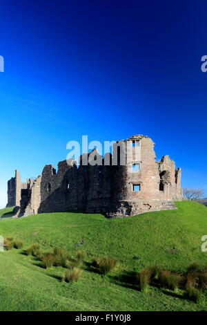 Die Ruinen der Burg Brough, English Heritage, Grafschaft Cumbria, England, UK. Stockfoto