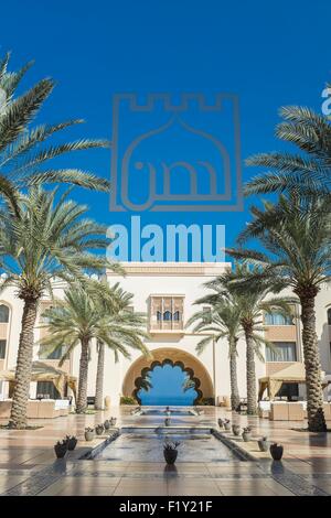 Sultanat von Oman, Gouvernorate Mascate, Bandar Jissah, das Luxus Hotel Shangri-La Barr Al Jissah Resort und Spa Stockfoto
