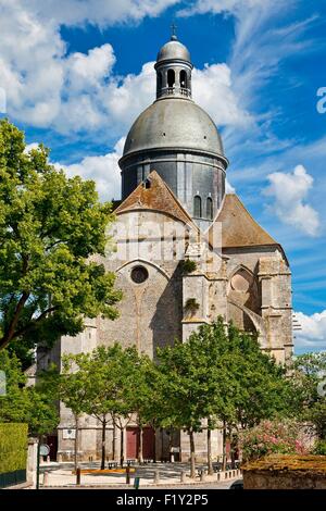 Frankreich, Seine et Marne, Provins, als Erbe der UNESCO, Saint-Quiriace Kirche würde aufgeführt Stockfoto