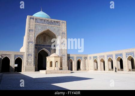 Usbekistan, Buchara, Altstadt Weltkulturerbe der UNESCO, Hof Kalon Moschee Stockfoto