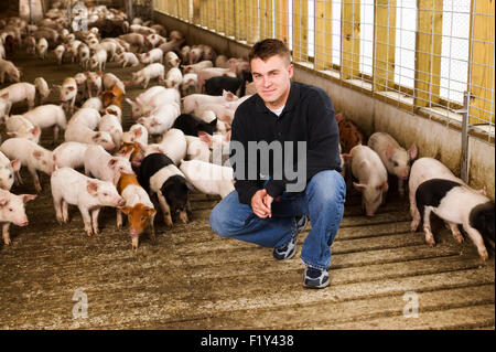 Robert, Ag, Landwirtschaft, Viehzucht, Produzent Stockfoto