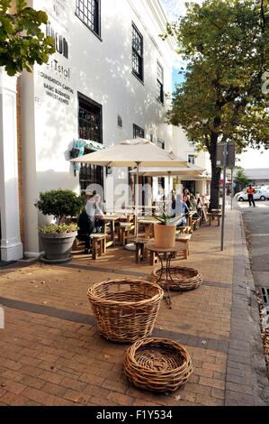 Südafrika, Western Cape, an der Weinstraße, Stellenbosch Stockfoto