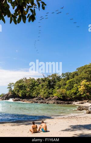 Costa Rica, Provinz Puntarenas, Nationalpark Manuel Antonio Stockfoto