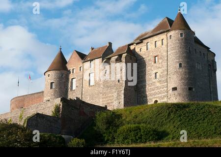 Frankreich, Seine Maritime, Pays de Caux, Cote d'Albatre, Dieppe, Schlossmuseum Stockfoto