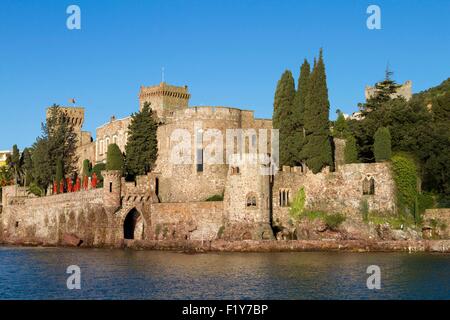 Frankreich, Alpes Maritimes, Mandelieu-la Napoule, Château De La Napoule Stockfoto