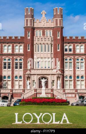 USA, Louisiana, New Orleans, französische Viertel, Loyola Universität Stockfoto