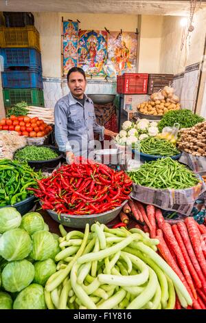 Indien, Rajasthan Zustand, Nagaur, dem Hauptmarkt Stockfoto