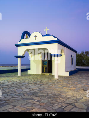 Kapelle der zwölf heiligen Apostel (St. Apostoli) Faliraki Griechenland Dodekanes Rhodos Europas Stockfoto