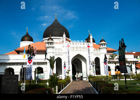 Kapitan Kelling Moschee in Georgetown, Penang, Malaysia. Stockfoto