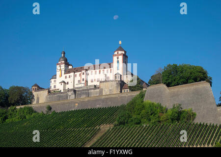 Festung Marienberg, Würzburg, senken Sie Franconia, Bayern, Deutschland Stockfoto