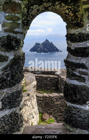 Little Skellig Michael Insel Irland Stockfoto