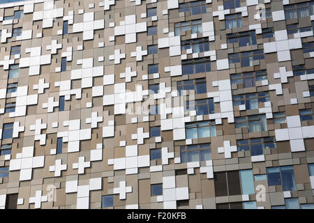 Außenseite des Cube, Birmingham, West Midlands, England, Vereinigtes Königreich, Europa Stockfoto