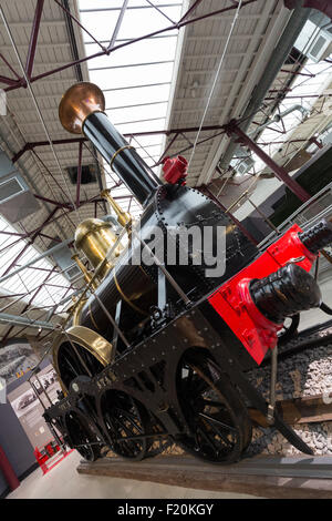 Die Great Western Railway Museum. Swindon England.die "North Star" Dampflok. Stockfoto