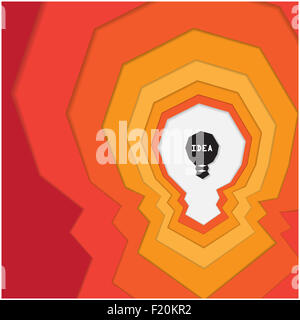 Abstrakten Hintergrund und Bildung Geschäftskonzept. Vektor-Illustration. Stockfoto