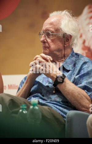 Johan Galtung, Konflikt-Mediator von internationalem Ruf, Gründer der "Trascend International" und der Fakultät für Friedensforschung. Stockfoto