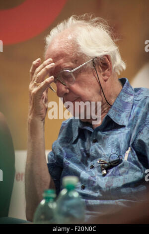 Johan Galtung, Konflikt-Mediator von internationalem Ruf, Gründer der "Trascend International" und der Fakultät für Friedensforschung. Stockfoto