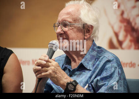 Johan Galtung, Konflikt-Mediator von internationalem Ruf, Gründer der "Trascend International" und der Fakultät für Friedensforschung. Stockfoto