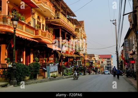 Vietnam, Sapa, die moderne Stadt Stockfoto