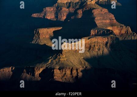 USA, Arizona, Grand Canyon National Park als Weltkulturerbe der UNESCO aufgeführt Stockfoto