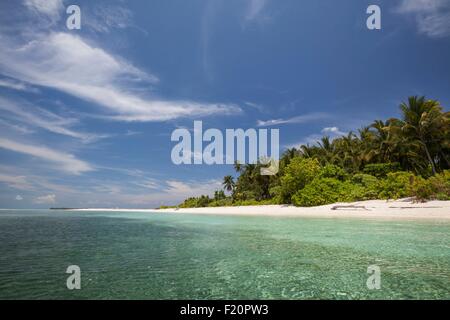 Indonesien, Provinz Maluku, East Seram, Koon Insel am Meer Stockfoto