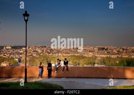 Italien, Latium, Rom, Hügel Gianicolo Stockfoto